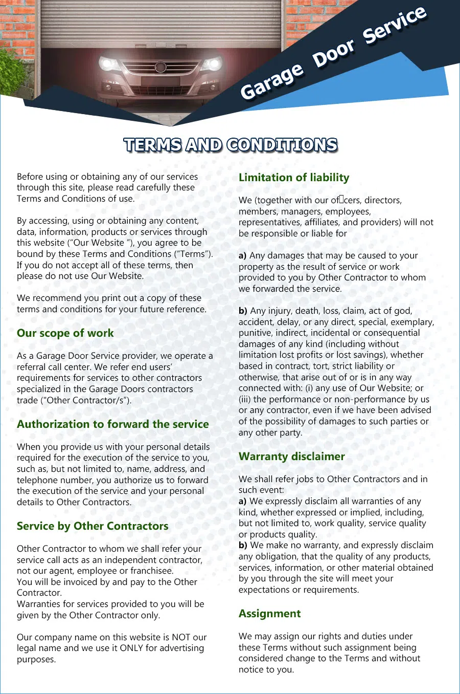 United Garage Door Dallas, TX 469-609-0444